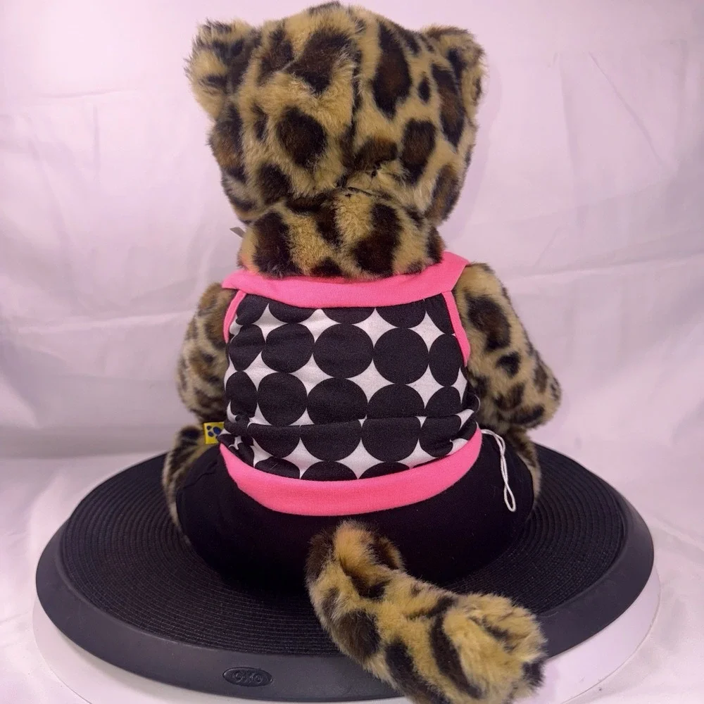 Build-A-Bear Workshop WWF World Wildlife Fund Leopard Plush Toy Justice Clothes